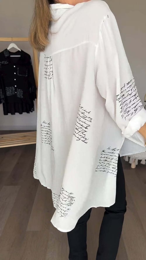 Lunetta: Stylish Printed Blouse