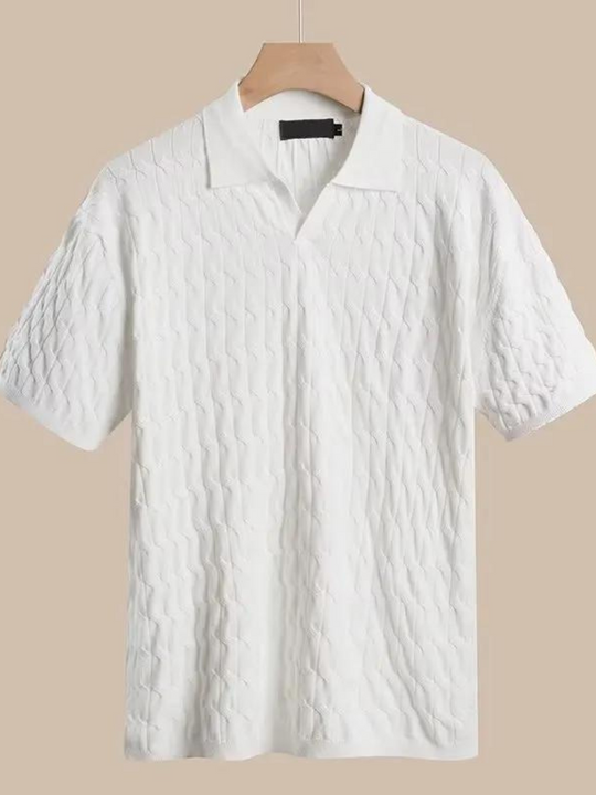 Desiderio: Muscle Fit Knit Polo