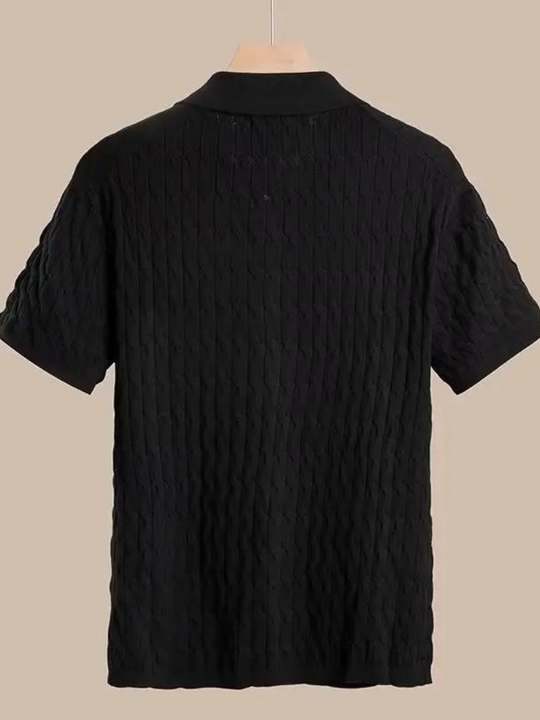 Desiderio: Muscle Fit Knit Polo