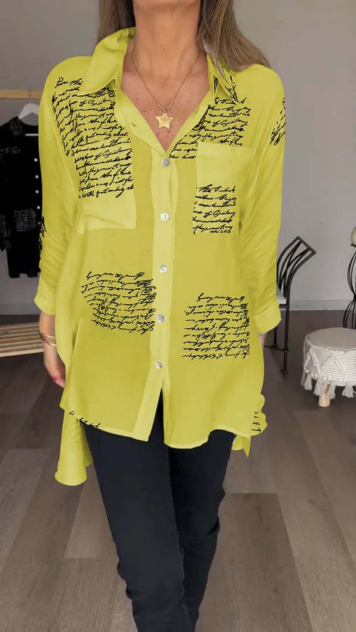 Lunetta: Stylish Printed Blouse