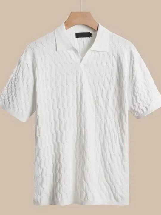 Desiderio: Muscle Fit Knit Polo