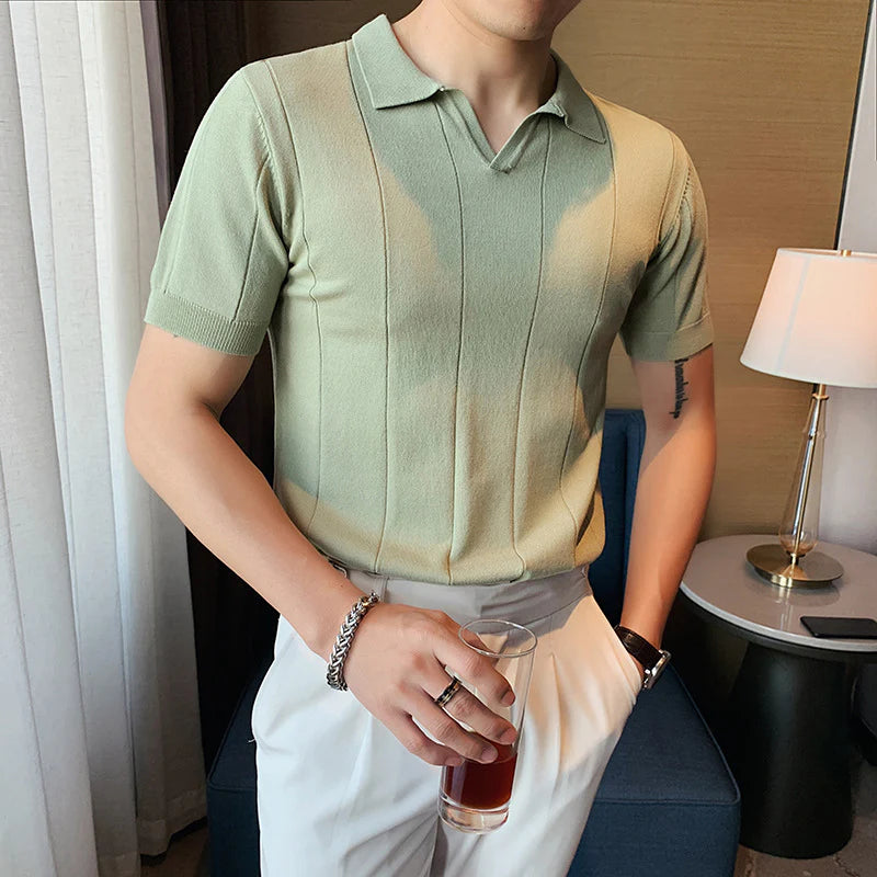 Velato: Smooth Silk Blend Polo