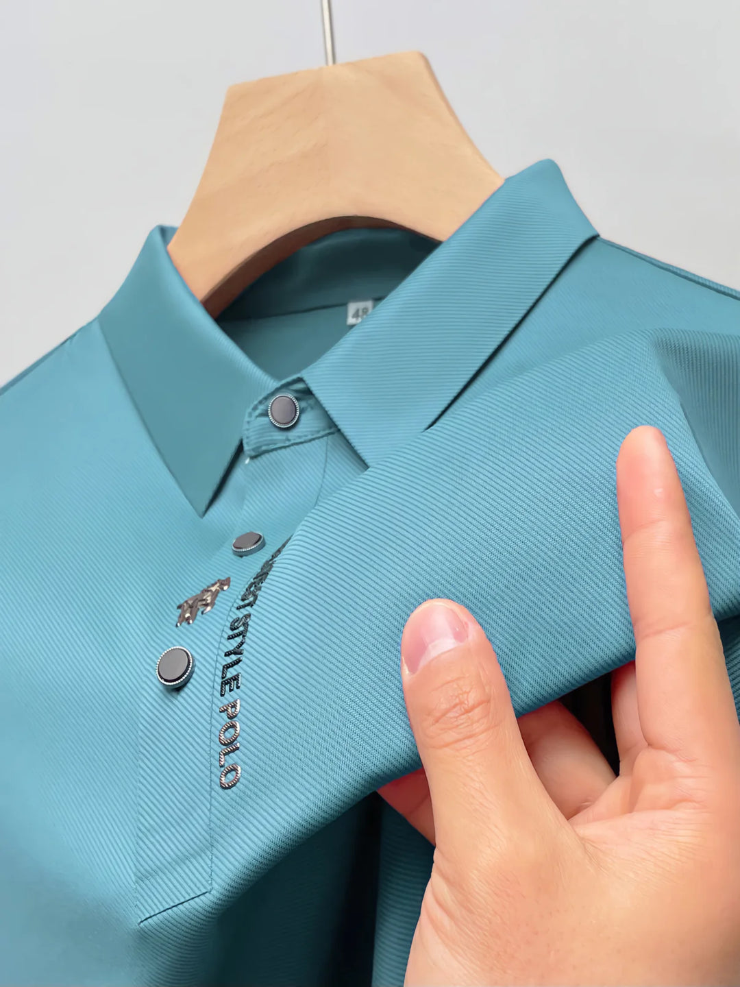 Veneto: Wrinkle-Free Muscle Fit Polo