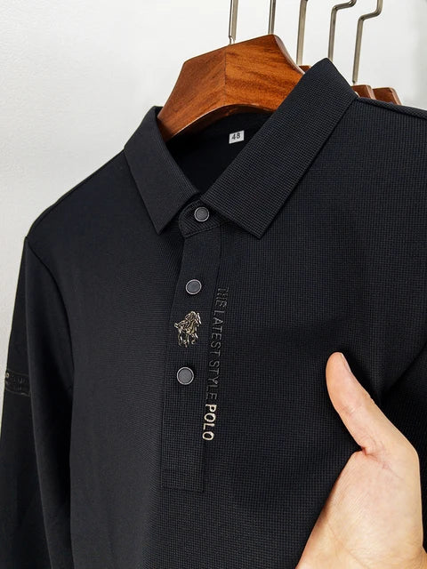 polo shirts that look like dress shirts The Original Dress Collar Polo Light Blue 3XL / Light Blue