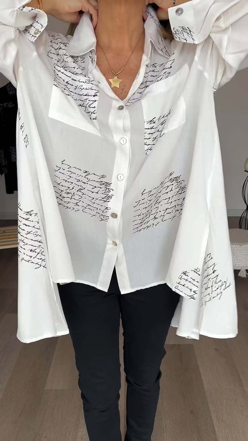 Lunetta: Stylish Printed Blouse