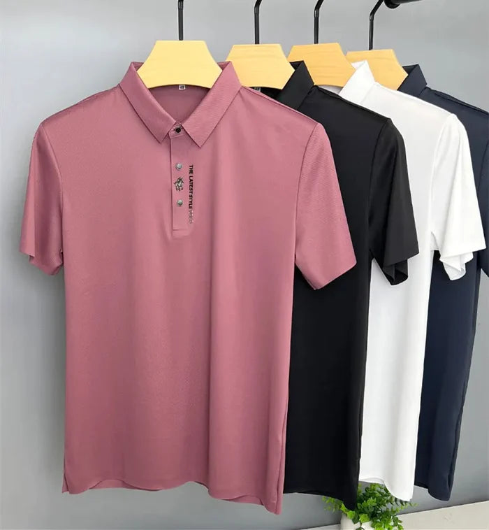 Veneto: Wrinkle-Free Muscle Fit Polo