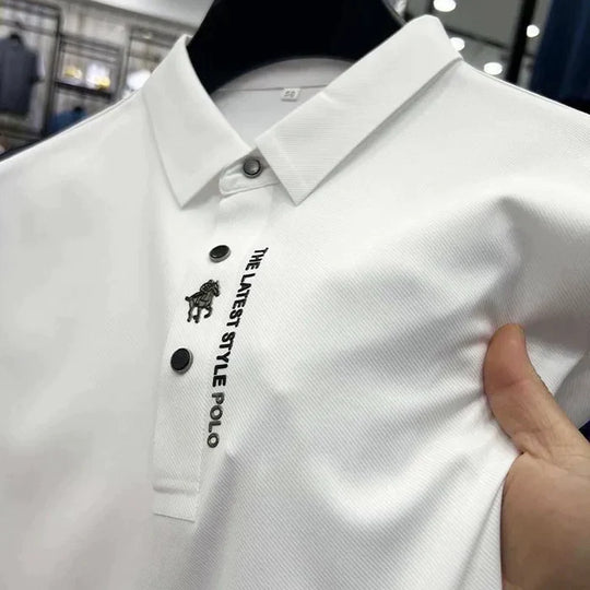 Veneto: Wrinkle-Free Muscle Fit Polo