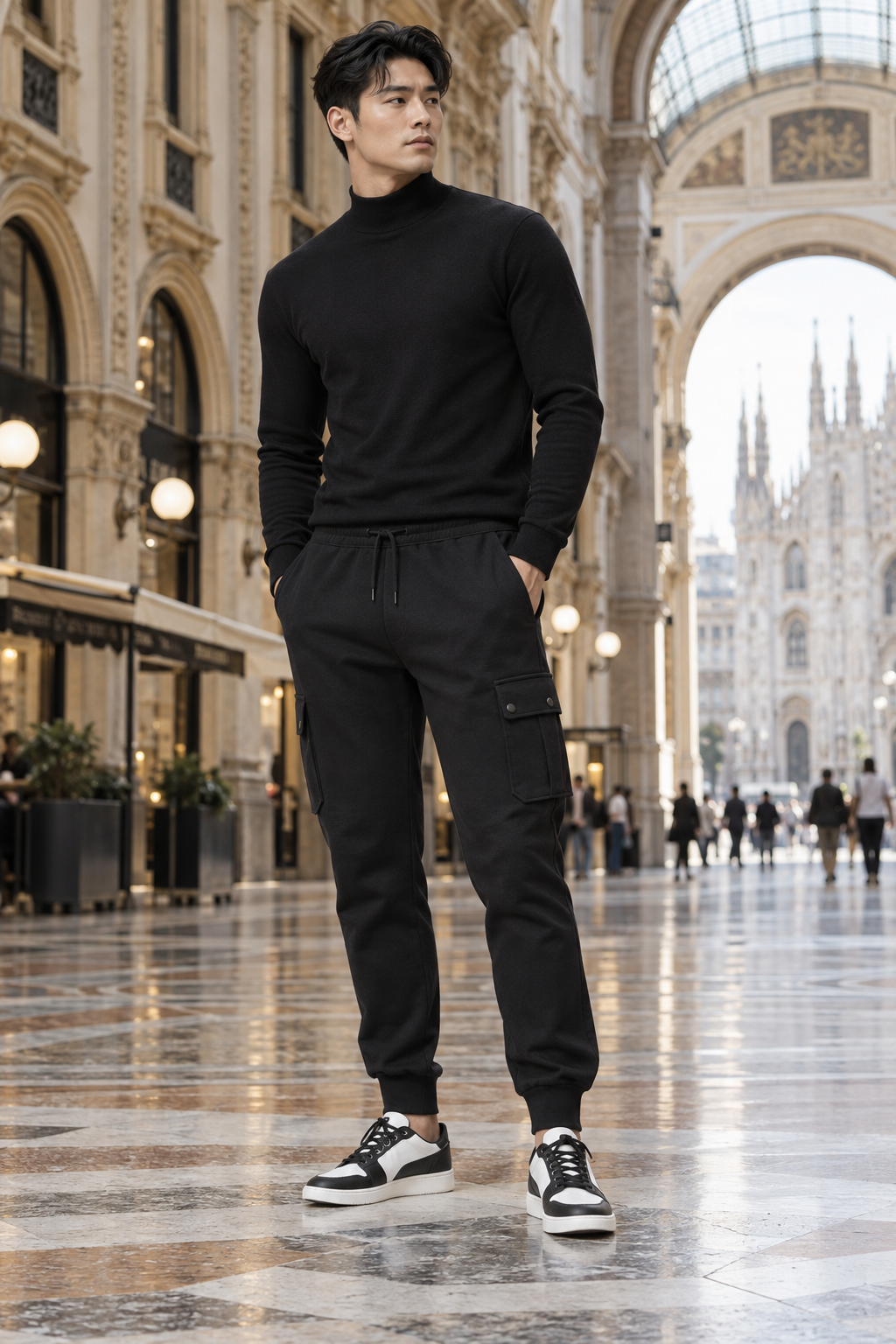 Salvatore: Premium Cargo Tracksuit Bottoms
