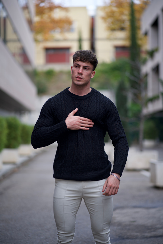 Boreale: Classic Fisherman’s Cable Knit Jumper