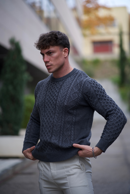 Boreale: Classic Fisherman’s Cable Knit Jumper