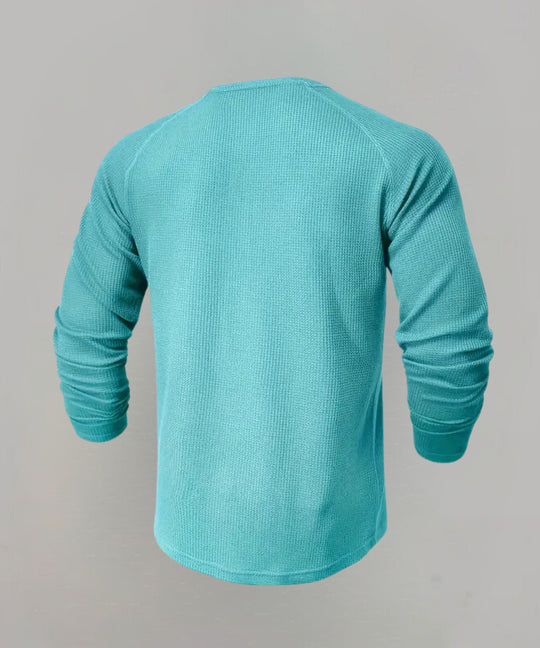 Corte: Outdoor Crew Neck Henley