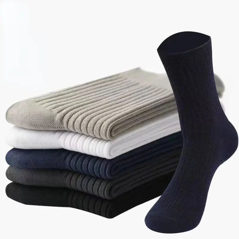 Piedale: Solid Color Crew Socks