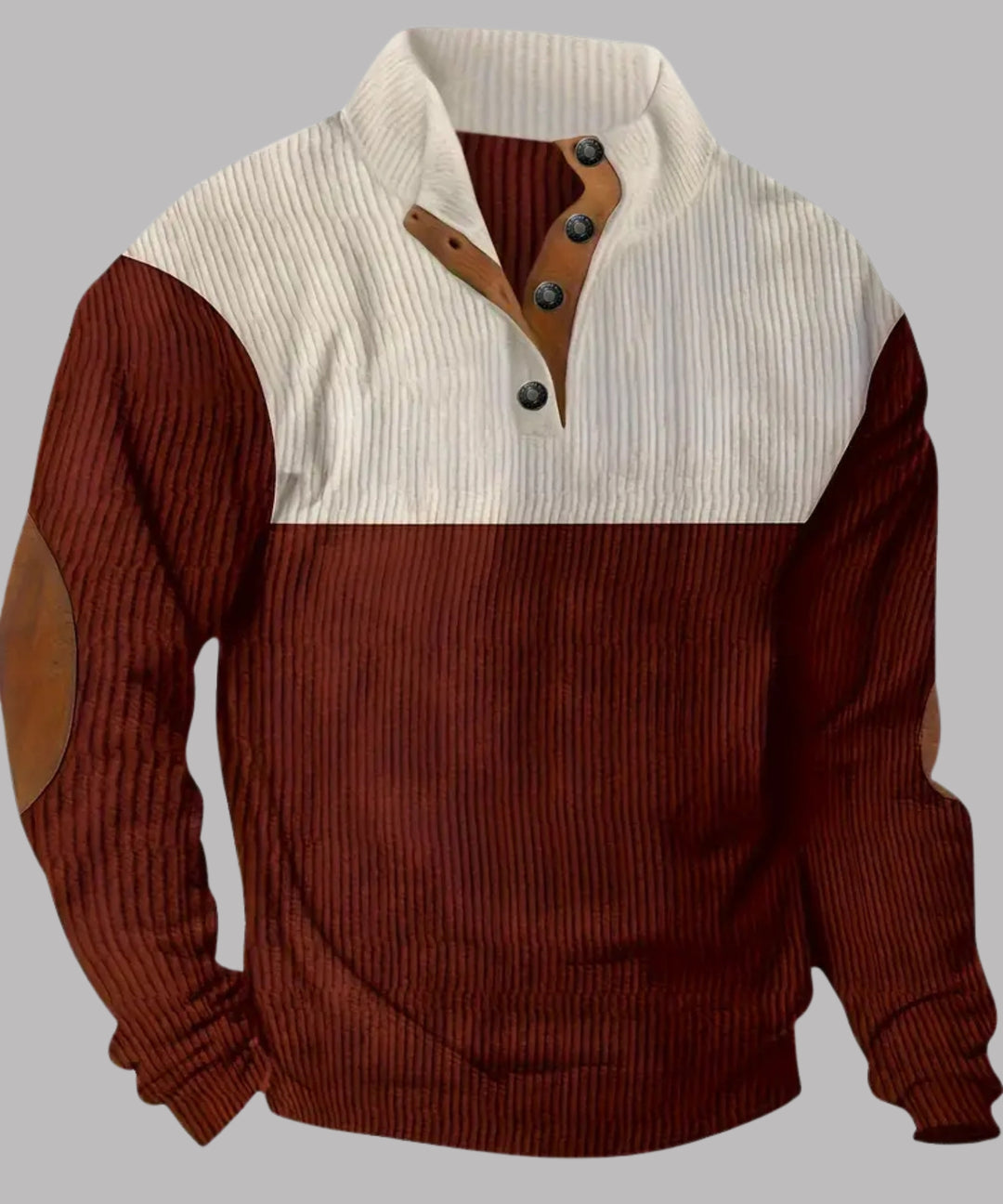 Alpino: Casual Stand Collar Henley