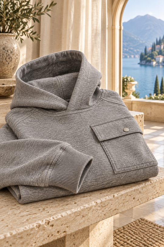 Leone: Premium Cargo Pocket Hoodie