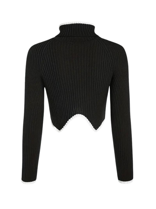 Contraste: Turtle Neck Sweater