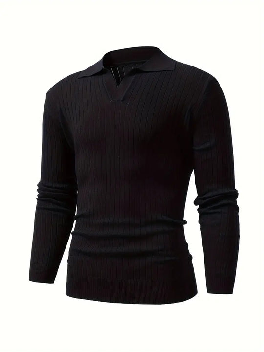 Sogno: Muscle Fit Knit Sweater