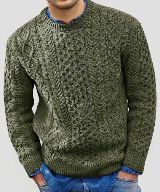 Boreale: Classic Fisherman’s Cable Knit Jumper