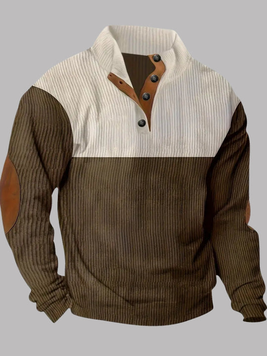 Alpino: Casual Stand Collar Henley