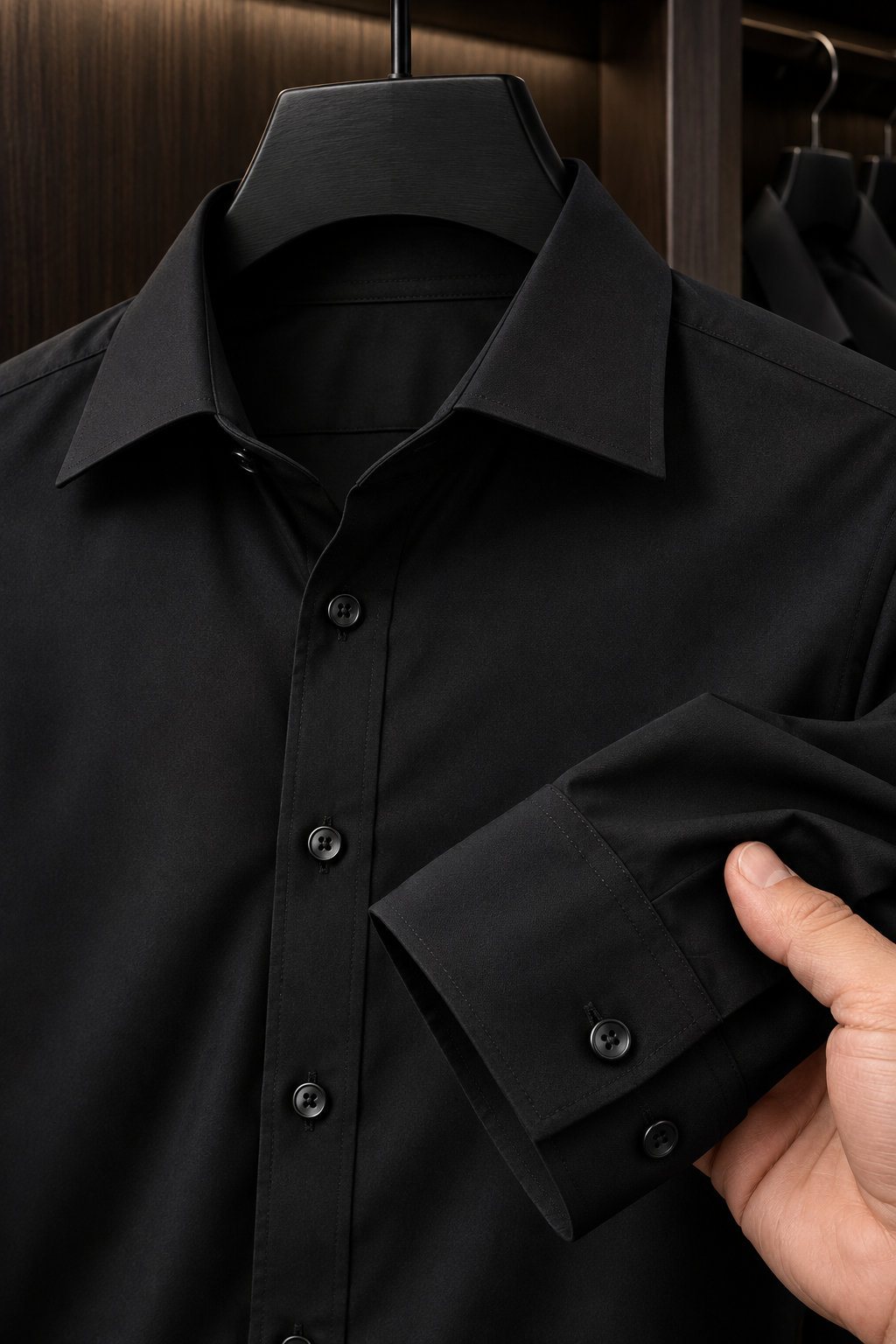 Elio: Classic Stretch Cutaway Collar Shirt