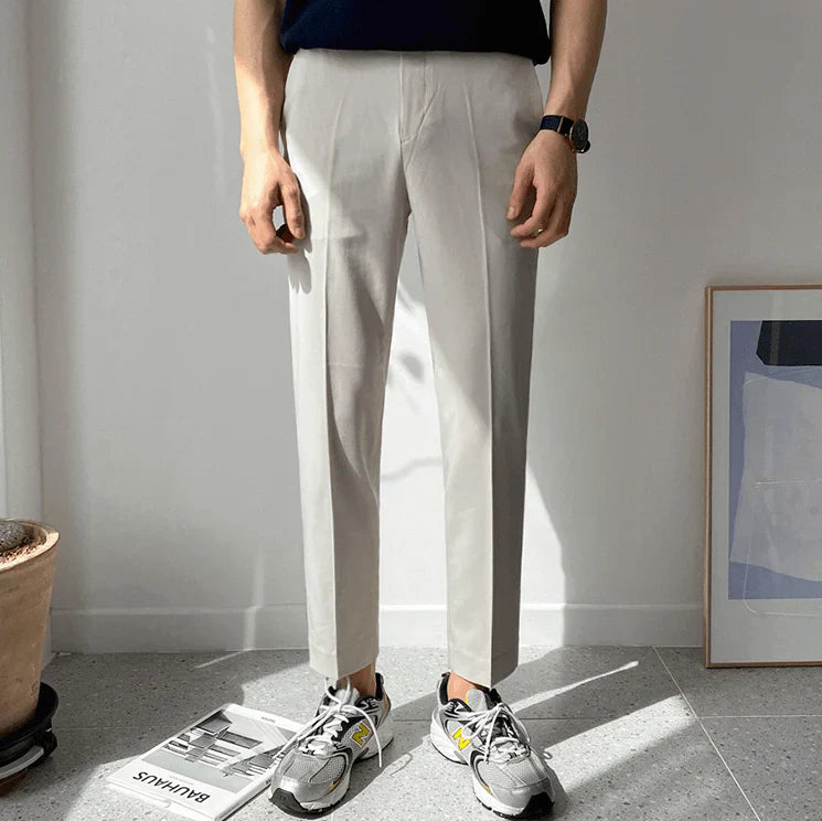 Sentiero: Tailored Slim-Fit Casual Pants