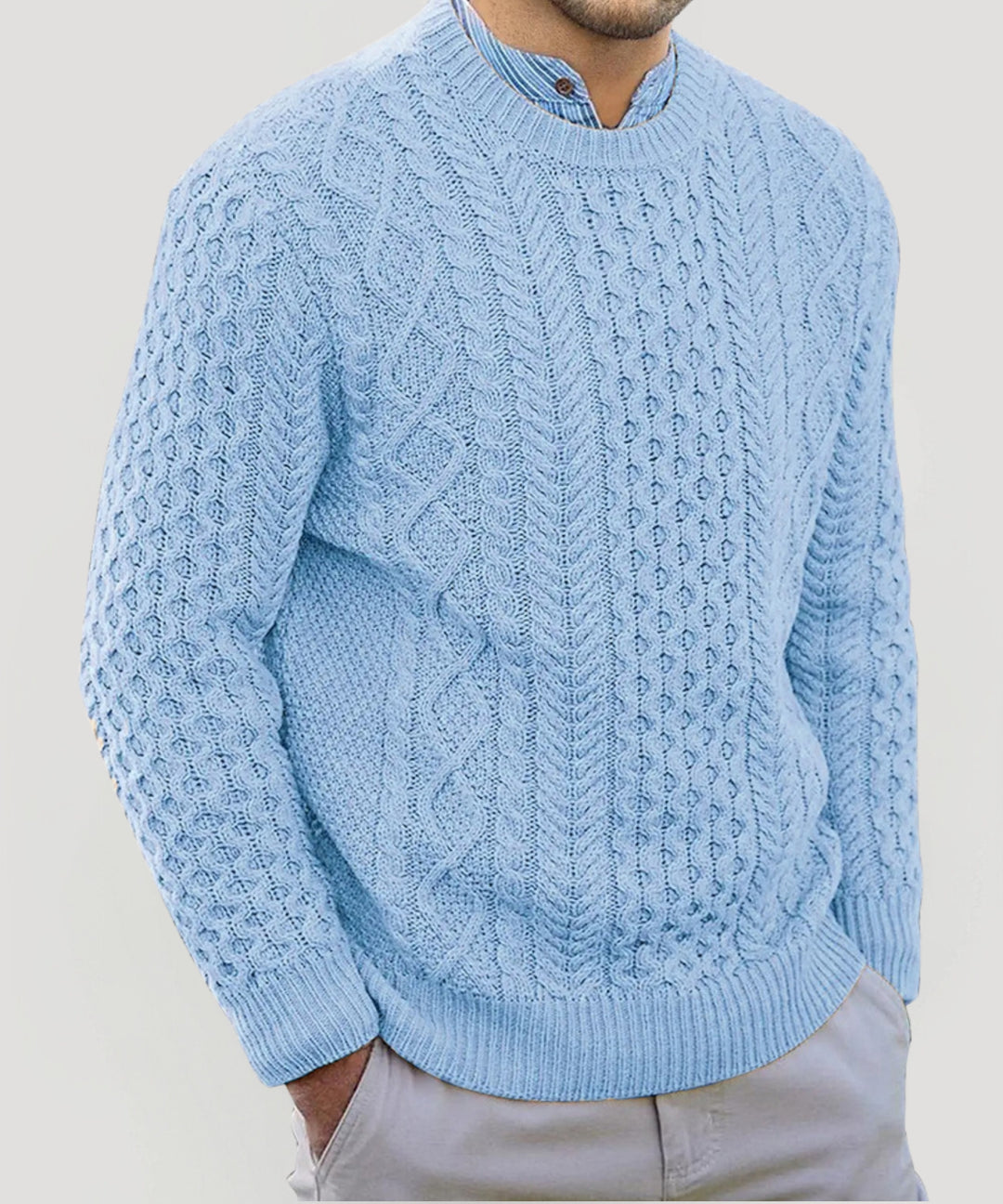 Boreale: Classic Fisherman’s Cable Knit Jumper