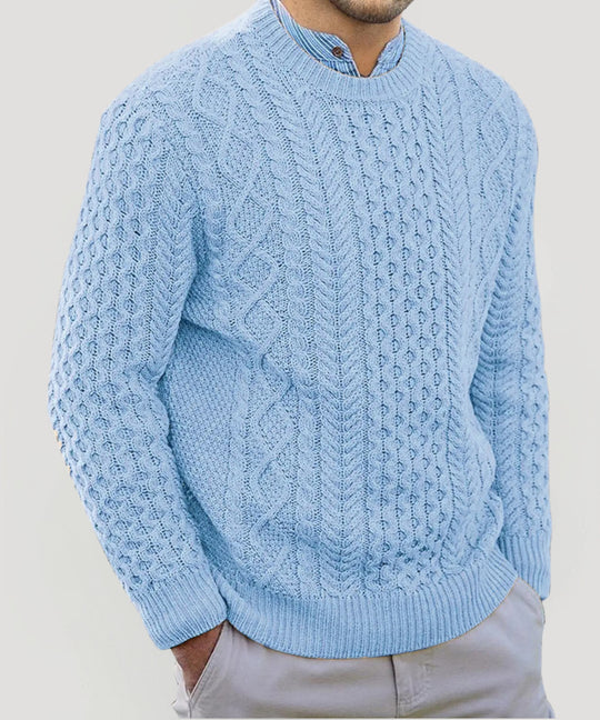 Boreale: Classic Fisherman’s Cable Knit Jumper