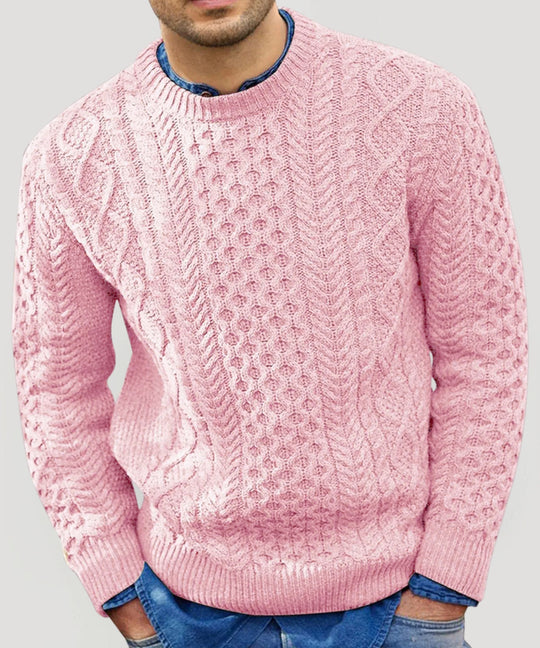 Boreale: Classic Fisherman’s Cable Knit Jumper