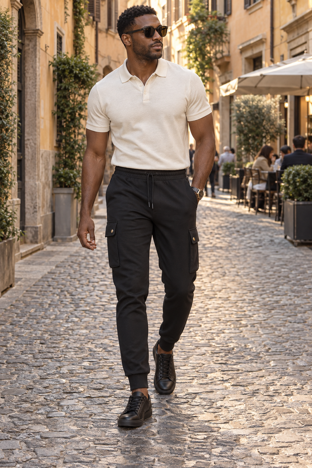 Salvatore: Premium Cargo Tracksuit Bottoms