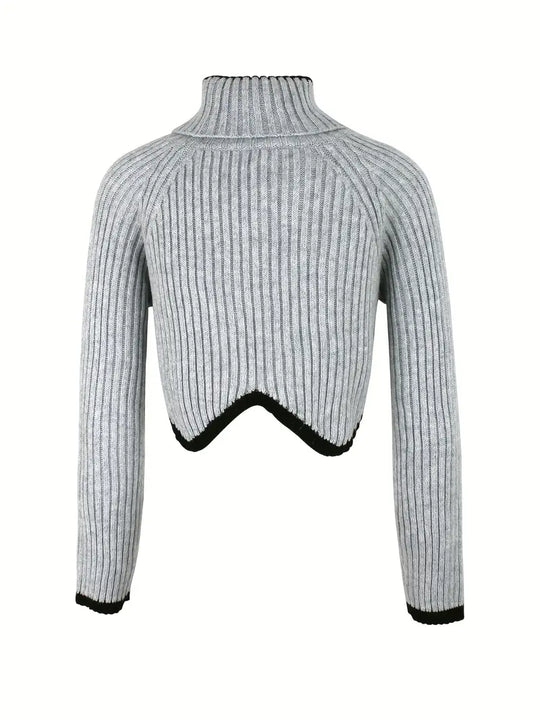 Contraste: Turtle Neck Sweater