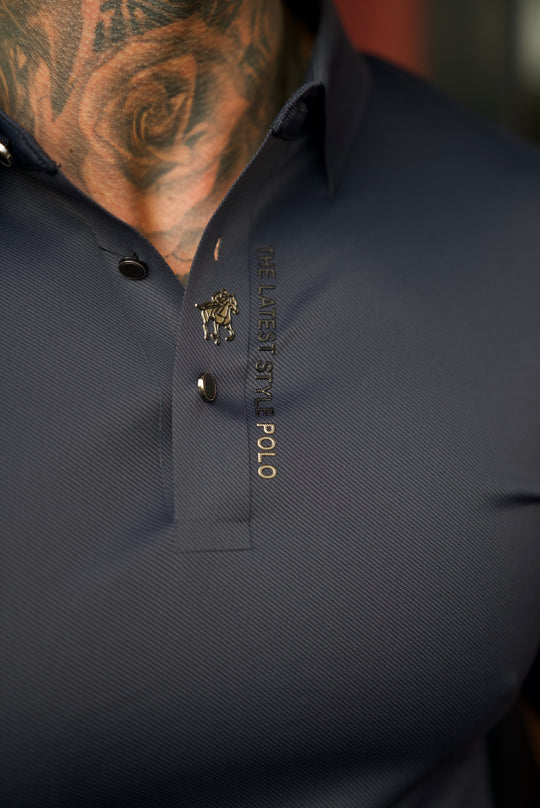 Veneto: Wrinkle-Free Muscle Fit Polo Shirt