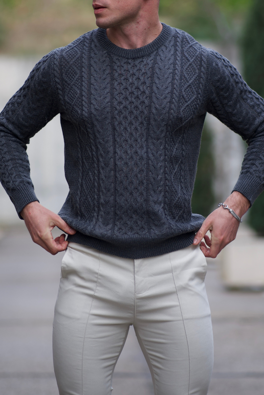 Boreale: Classic Fisherman’s Cable Knit Jumper