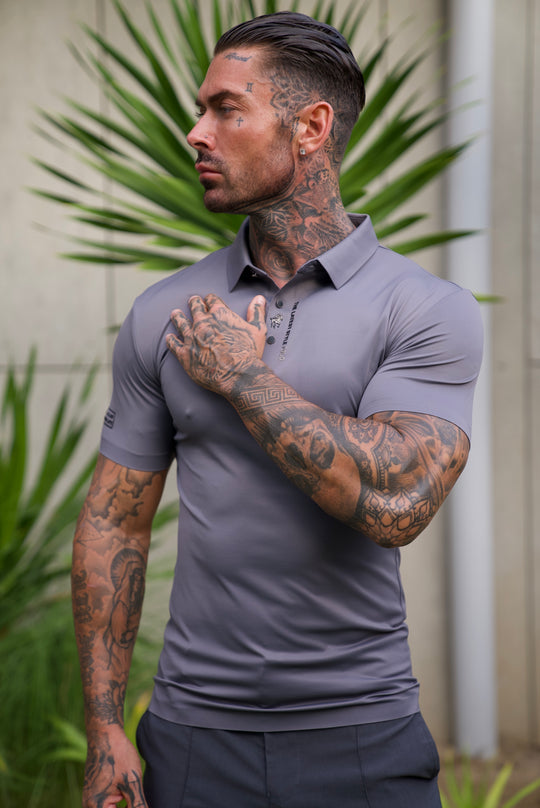 Veneto: Wrinkle-Free Muscle Fit Polo