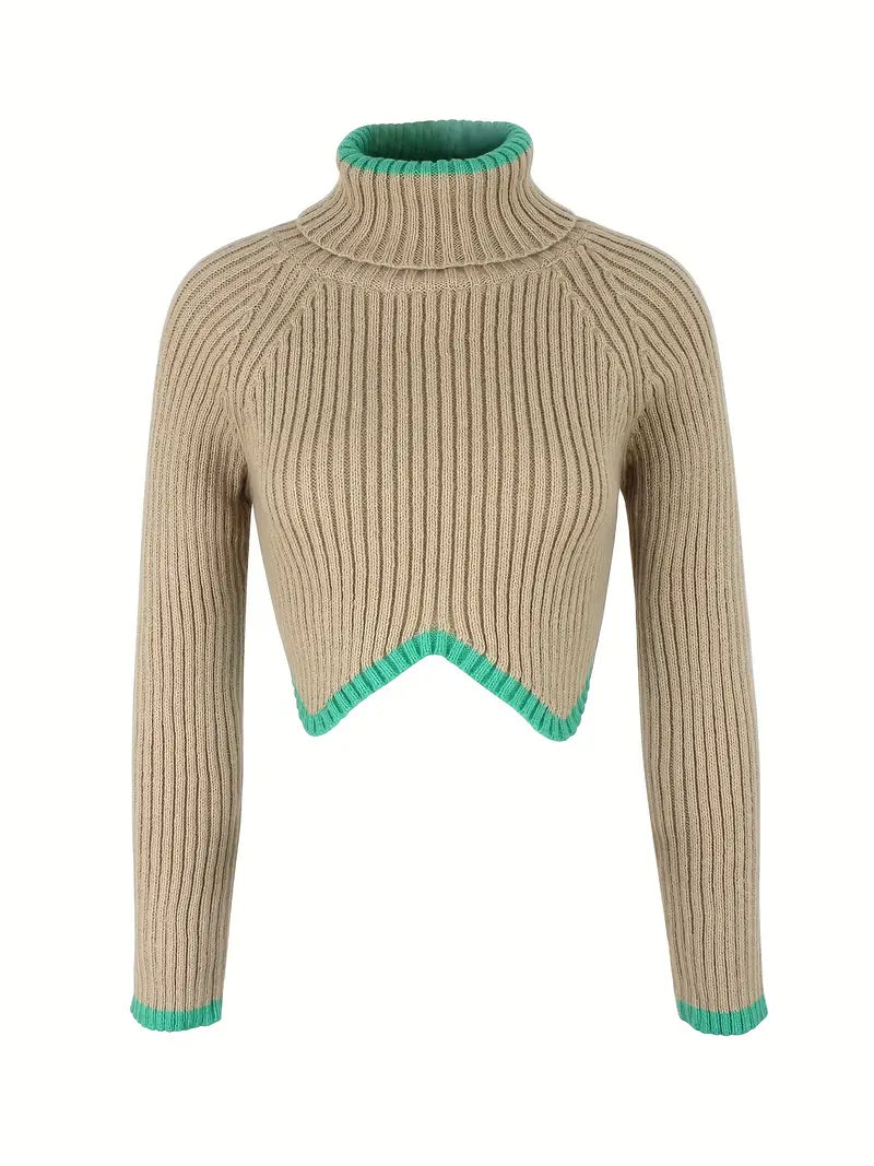 Contraste: Turtle Neck Sweater