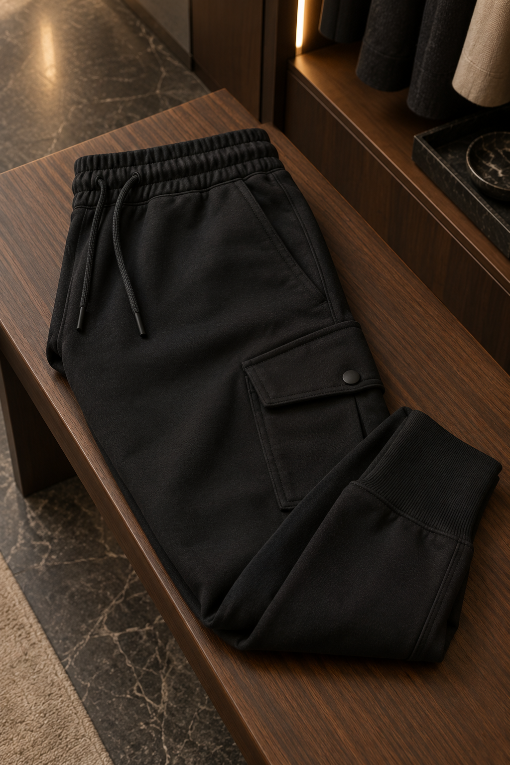 Salvatore: Premium Cargo Tracksuit Bottoms