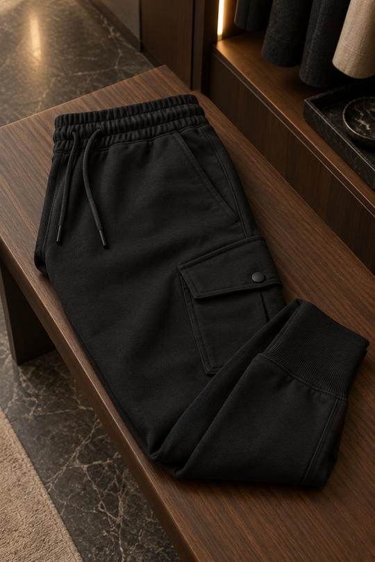 Salvatore: Premium Cargo Tracksuit Bottoms