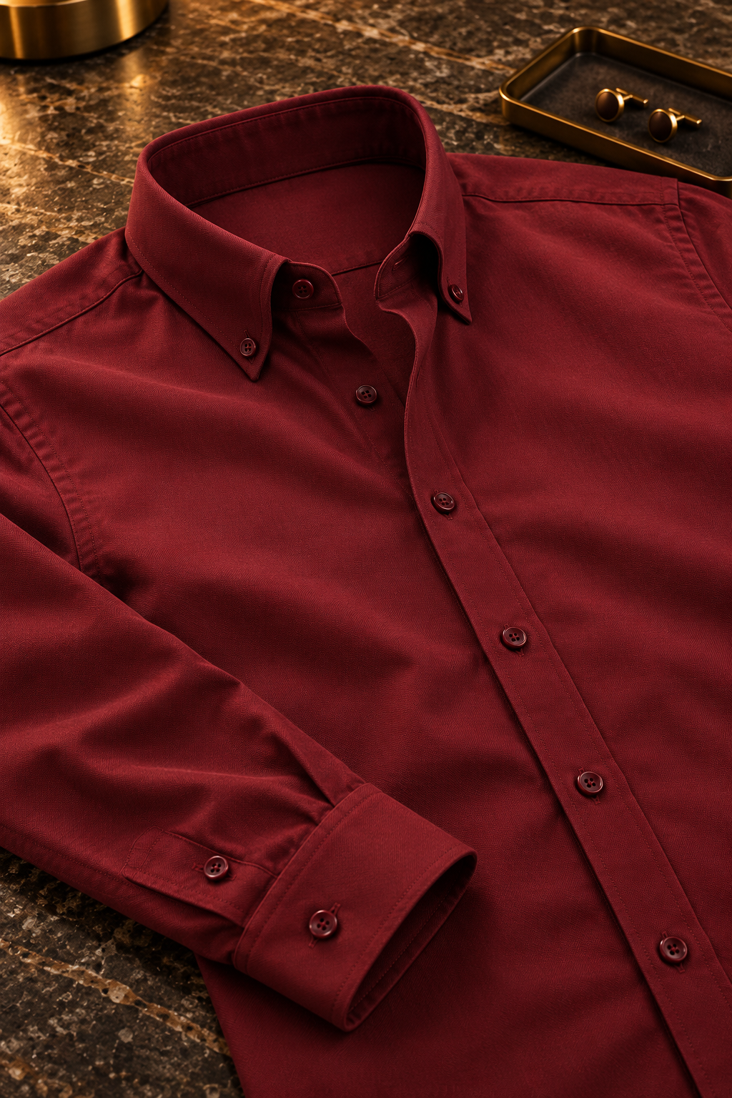 Stefano: Classic Stretch Button-Down Oxford Shirt
