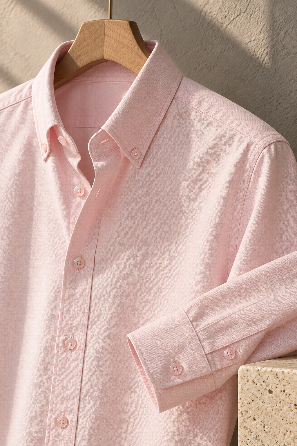 Luciano: Classic Stretch Oxford Shirt
