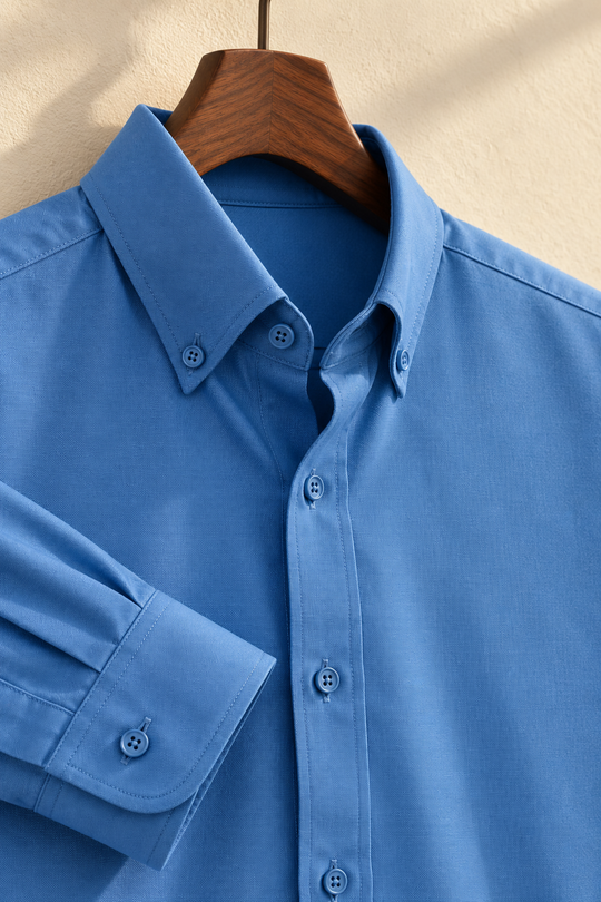 Stefano: Classic Stretch Button-Down Oxford Shirt