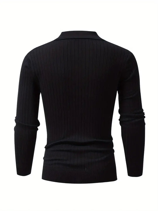 Sogno: Muscle Fit Knit Sweater